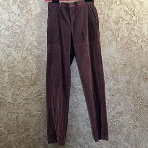 B.P. Britches Corduroy Pants Men’s 28x30 Burgundy Maroon USA Fine Wale Vintage